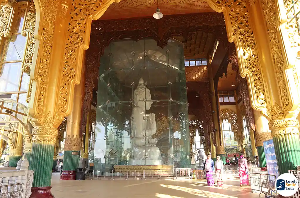kyauk taw gyee pagoda sideview