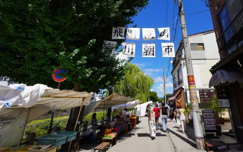 อัปเดต 10 ที่เที่ยวทาคายาม่า 2026 เมืองเก่าสุดฮิตของญี่ปุ่น 3 miyagawa morning market takayama tour