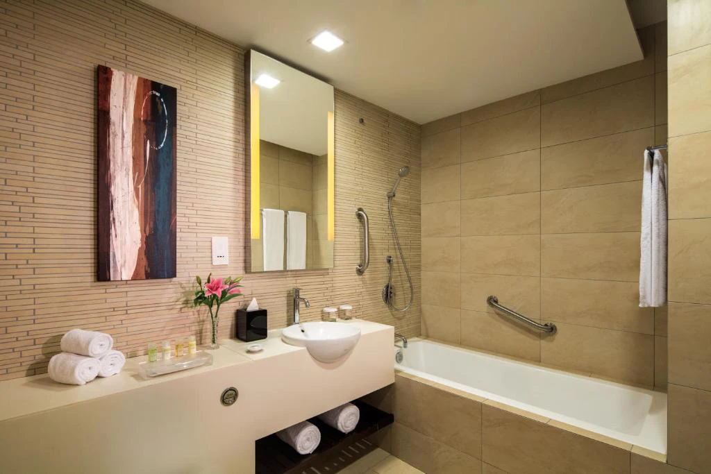 ที่พักสิงคโปร์ ใกล้ MRT มีอ่างอาบน้ำ