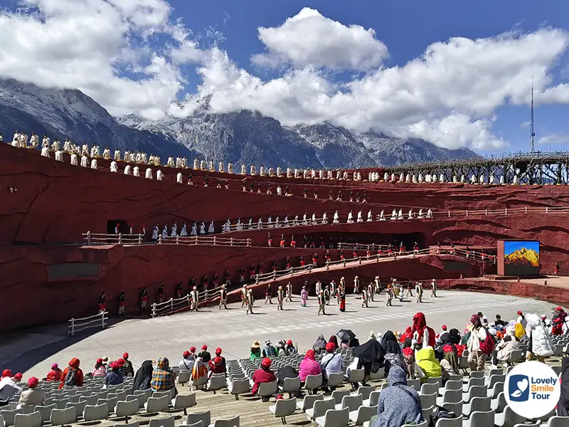 ทัวร์ลี่เจียงพาชมการแสดง Impression of Lijiang