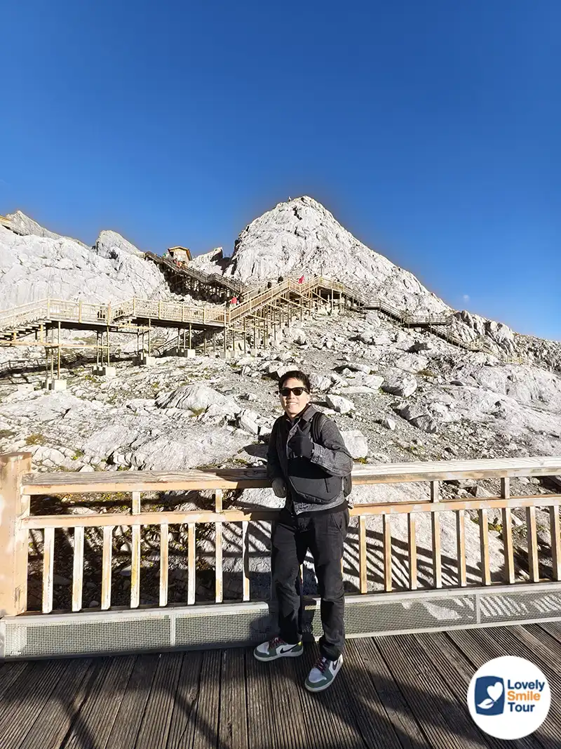 รีวิว ภูเขาหิมะมังกรหยก Jade Dragon Snow Mountain สถานที่ท่องเที่ยว 5A เมืองลี่เจียง 22 ด้านบนภูเขาหิมะมังหยก