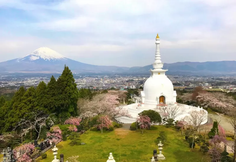 รีวิว ชมวิวฟูจิจากสวนสันติภาพเฮวะ Fuji Heiwa Park 2 สวนสันติภาพเฮวะ