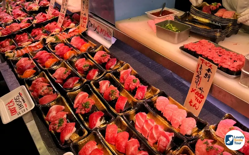 รีวิวทัวร์โตเกียว อิบารากิ ฟูจิ ซากุระ 5 วัน 3 คืน 18 Tsukiji 1
