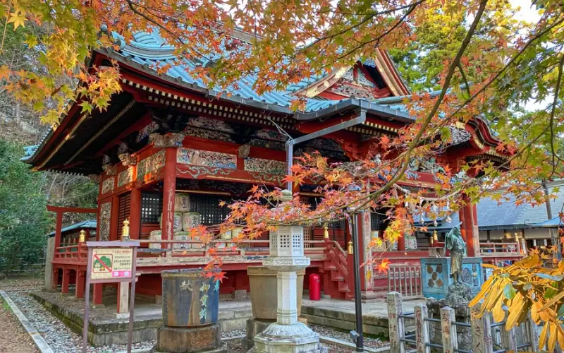 รีวิวชมใบไม้เปลี่ยนสี ภูเขาทาคาโอะ Mt.Takao 4 Yakuou in Temple 1