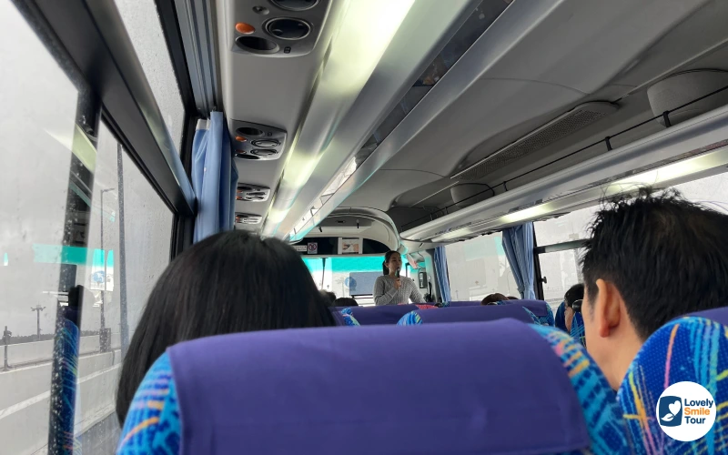รีวิวทัวร์โตเกียว อิบารากิ ฟูจิ ซากุระ 5 วัน 3 คืน 2 bus