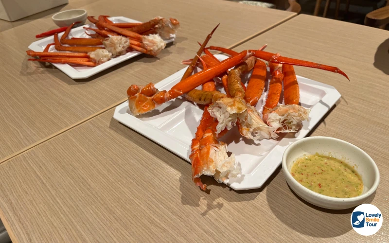 รีวิวทัวร์โตเกียว อิบารากิ ฟูจิ ซากุระ 5 วัน 3 คืน 6 crab 1