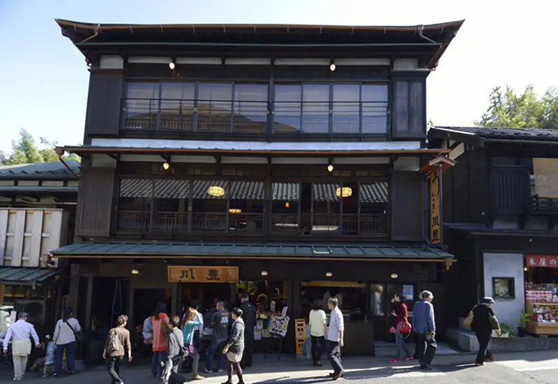 รีวิว ย่านช้อปปิ้งถนนโอโมเตะซังโดะ นาริตะ 4 Kawatoyo Honton