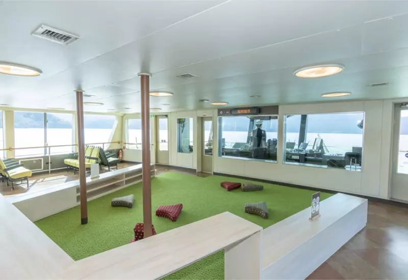 รีวิว ล่องเรือกระจกทะเลสาบอาชิ SORAKAZE ญี่ปุ่น 3 first floor
