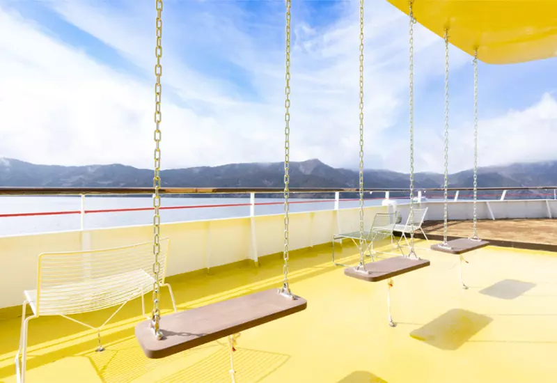 รีวิว ล่องเรือกระจกทะเลสาบอาชิ SORAKAZE ญี่ปุ่น 10 third floor