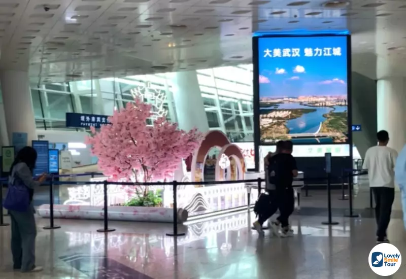 รีวิว ทัวร์อู่ฮั่น 5 วัน 4 คืน ประเทศจีน 3 Wuhan Tianhe International Airport