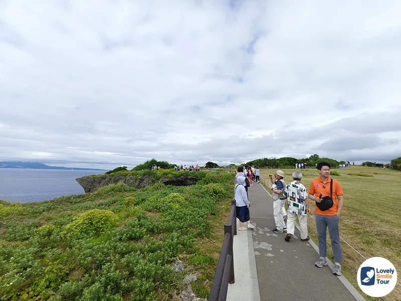 รีวิว Cape Manzamo ผามันซาโมะ ที่เที่ยวริมทะเลโอกินาว่า 6 ทางเดินโดยรอบ