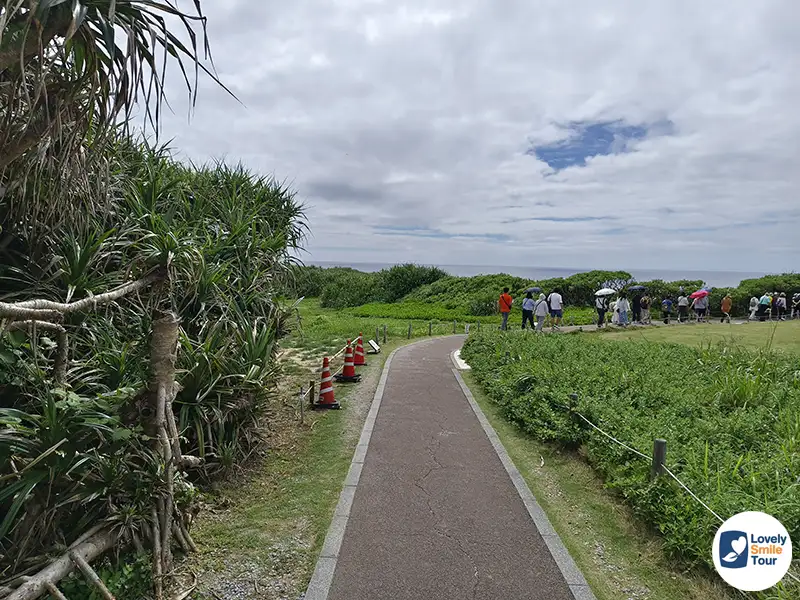 รีวิว Cape Manzamo ผามันซาโมะ ที่เที่ยวริมทะเลโอกินาว่า 14 ทางเดินไปดูหน้าผา