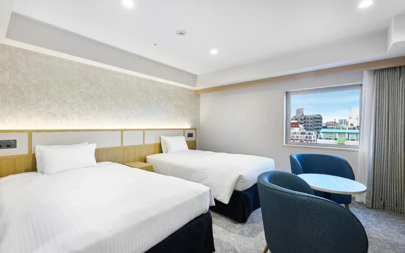 10 ที่พักโอกินาว่า ใกล้สถานีรถไฟ อัปเดตล่าสุด 18 โรงแรม Daiwa Roynet Hotel Naha Kokusai-dori