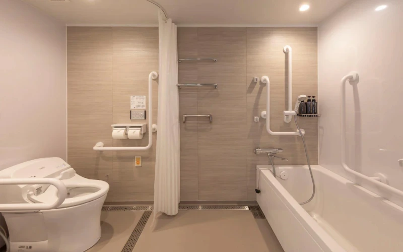 10 ที่พักโอกินาว่า ใกล้สถานีรถไฟ อัปเดตล่าสุด 15 ห้องน้ำ Hewitt Resort Naha