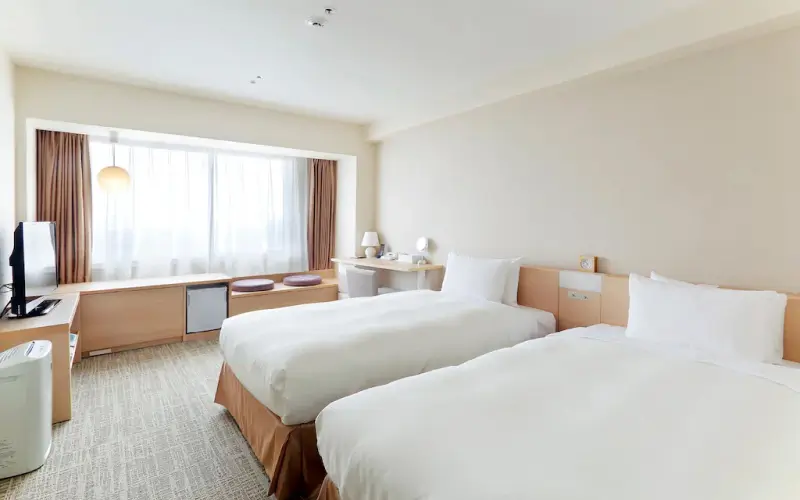 10 ที่พักซัปโปโร ใกล้สถานีรถไฟ อัปเดตล่าสุด 27 ห้อง Standard Twin - Non-Smoking โรงแรม Keio Plaza Hotel Sapporo