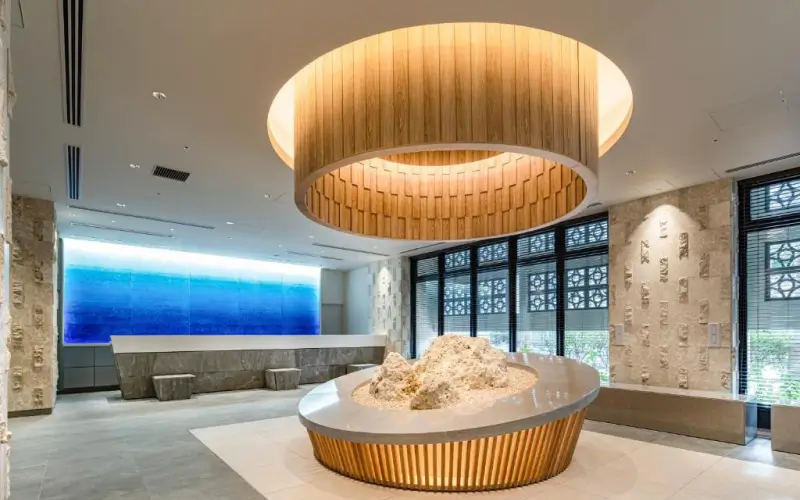 10 ที่พักโอกินาว่า ใกล้สถานีรถไฟ อัปเดตล่าสุด 43 ล็อบบี้โรงแรม Okinawa Hinode Hotel
