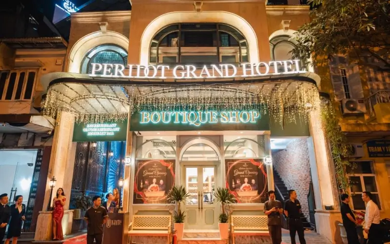 รวม 10 ที่พักฮานอย ระดับ 4-5 ดาว น่าพัก อยู่สบาย ใกล้ที่เที่ยว 2 Peridot Grand Hotel & Spa ที่พักฮานอยระดับ 5 ดาว