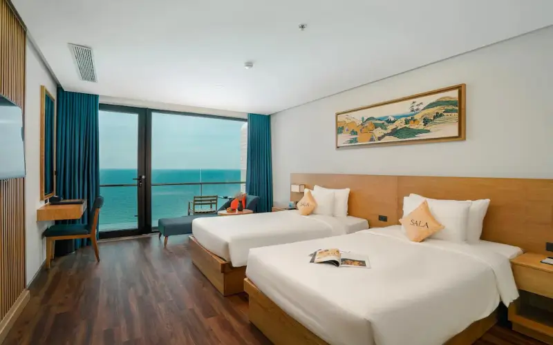 10 ที่พักดานัง ระดับ 4-5 ดาว คุณภาพเยี่ยม อัปเดตล่าสุด 45 ห้อง Deluxe Twin Ocean Front