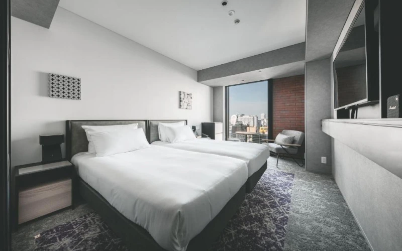 10 ที่พักซัปโปโร ใกล้สถานีรถไฟ อัปเดตล่าสุด 9 ห้อง Superior Twin โรงแรม SAPPORO STREAM HOTEL