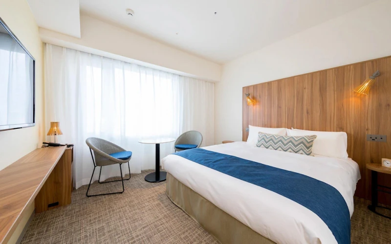 10 ที่พักโอกินาว่า ใกล้สถานีรถไฟ อัปเดตล่าสุด 35 ห้อง Double Residential Room for 2 People - Non-Smoking โรงแรม Tokyu Stay Okinawa Naha