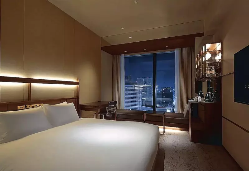 10 ที่พักโอซาก้า ใกล้สถานีรถไฟ อัปเดตล่าสุด 9 ห้อง Deluxe King Room
