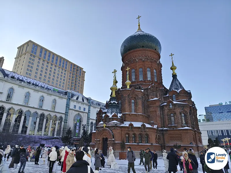 รีวิว มหาวิหารเซนต์โซเฟีย Saint Sophia Cathedral แห่งเมืองฮาร์บิน 2 ทัวร์ฮาร์บินพาชมมหาวิหารเซนต์โซเฟีย Saint Sophia Cathedral