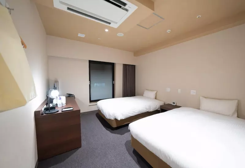 10 ที่พักโอซาก้า ใกล้สถานีรถไฟ อัปเดตล่าสุด 37 ห้องเตียงแฝด Twin Room
