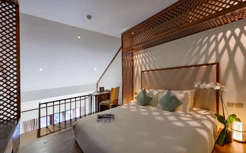 ห้องพักเตียงใหญ่หรือเตียงแฝด พร้อมลอฟต์