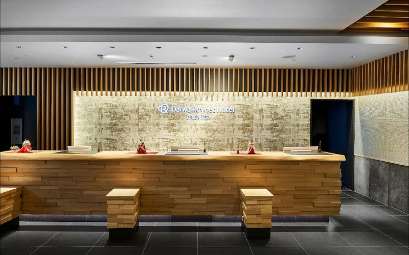 10 ที่พักเกียวโต ใกล้สถานีรถไฟ อัปเดตล่าสุด 15 ล็อบบี้โรงแรม Daiwa Roynet Hotel Kyoto ekimae PREMIER
