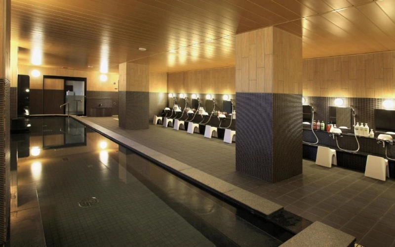 10 ที่พักเกียวโต ใกล้สถานีรถไฟ อัปเดตล่าสุด 40 ห้องอาบน้ำรวมโรงแรม Hotel Elcient Kyoto Hachijoguchi