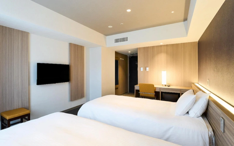 10 ที่พักเกียวโต ใกล้สถานีรถไฟ อัปเดตล่าสุด 41 ห้อง Moderate Twin Room - Non-Smoking โรงแรม Hotel Elcient Kyoto Hachijoguchi