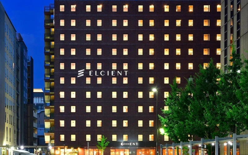 10 ที่พักเกียวโต ใกล้สถานีรถไฟ อัปเดตล่าสุด 38 โรงแรม Hotel Elcient Kyoto Hachijoguchi