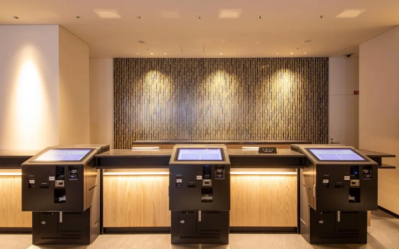 10 ที่พักเกียวโต ใกล้สถานีรถไฟ อัปเดตล่าสุด 11 ล็อบบี้โรงแรม Hotel Keihan Kyoto Ekiminami