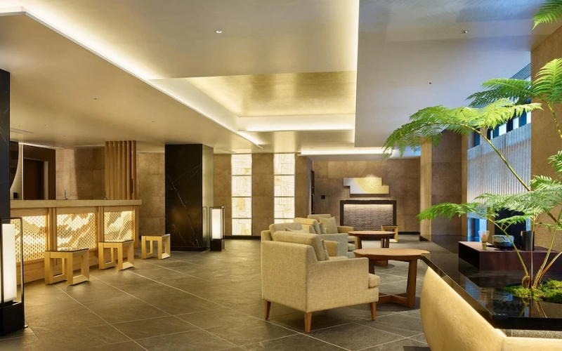 10 ที่พักเกียวโต ใกล้สถานีรถไฟ อัปเดตล่าสุด 31 ล็อบบี้โรงแรม Mitsui Garden Hotel Kyoto Station