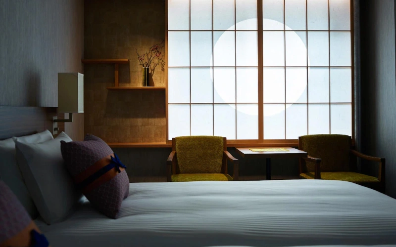 10 ที่พักเกียวโต ใกล้สถานีรถไฟ อัปเดตล่าสุด 32 ห้อง Standard - 2 Beds โรงแรม Mitsui Garden Hotel Kyoto Station