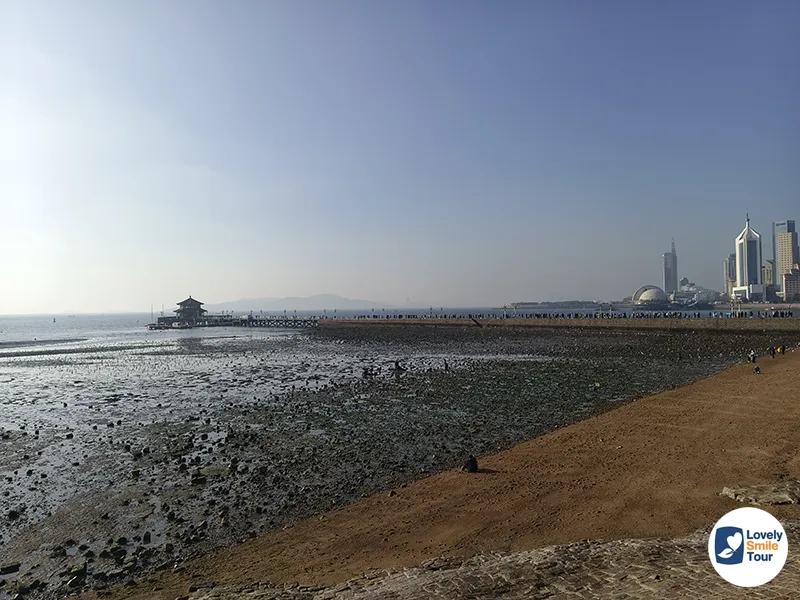 สะพานจ้านเฉียว จุดถ่ายรูปริมทะเลของทัวร์ชิงเต่า