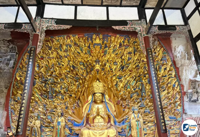 รีวิวทัวร์ฉงชิ่ง อู่หลง ฝูหลิง ต้าจู๋ 6 วัน 4 คืน 68 เจ้าแม่กวนอิมพันมือ