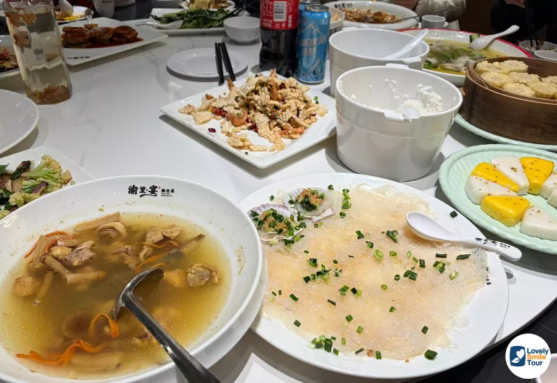 รีวิวทัวร์ฉงชิ่ง อู่หลง ฝูหลิง ต้าจู๋ 6 วัน 4 คืน 38 อาหารพื้นเมือง