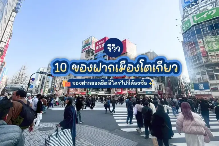 รีวิว 10 ของฝากเมืองโตเกียว ยอดฮิตที่ใครไปก็ต้องซื้อ