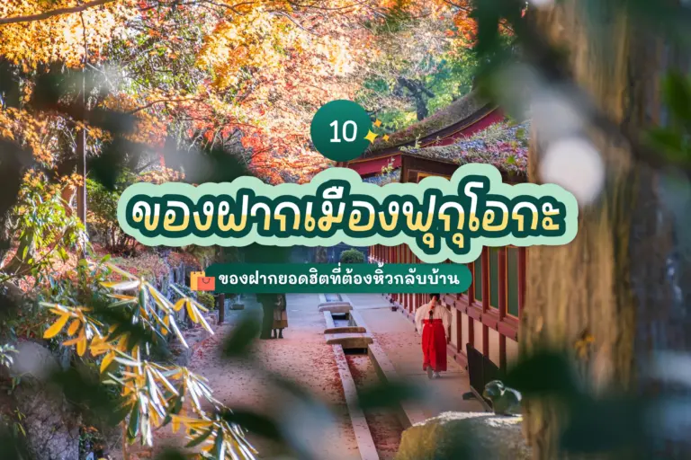 รีวิว 10 ของฝากเมืองฟุกุโอกะ ยอดฮิตที่ต้องหิ้วกลับบ้าน 3 fukuoka cover
