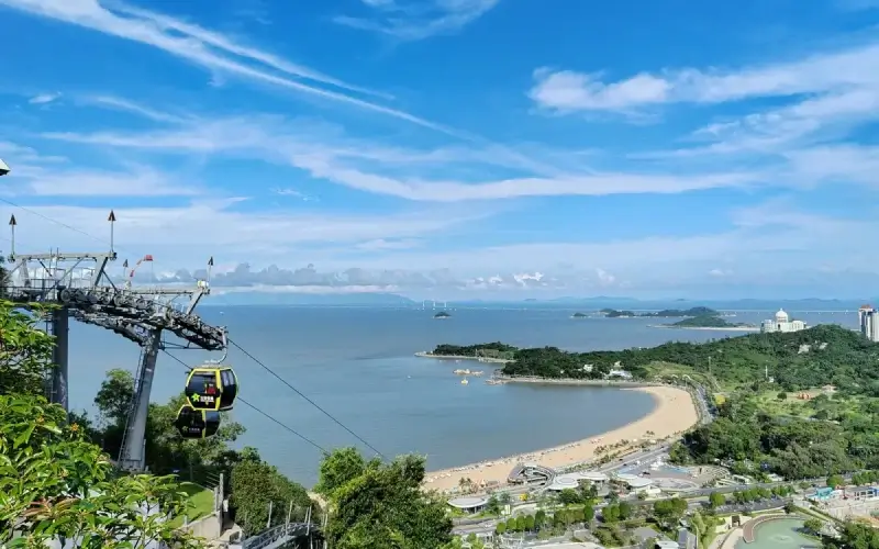 10 ที่เที่ยวจูไห่ 2026 จุดเช็คอินวิวสวยที่ห้ามพลาด 9 จุดชมวิวเมืองจูไห่จากมุมสูง พร้อมกระเช้าลอยฟ้าและธรรมชาติร่มรื่น