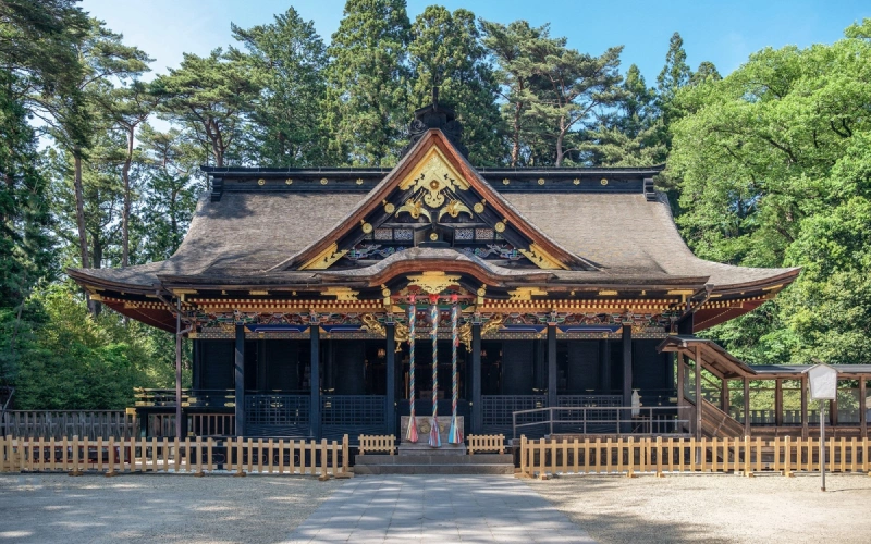 แจกพิกัด 10 ที่เที่ยวเซนได เมืองสวยธรรมชาติปัง อัปเดตล่าสุด 5 ศาลเจ้าโอซากิ ฮาจิมังกุ ที่เที่ยวเซนไดที่มีชื่อเสียงด้านสถาปัตยกรรมอันงดงาม และได้รับการขึ้นทะเบียนเป็นสมบัติแห่งชาติของญี่ปุ่น