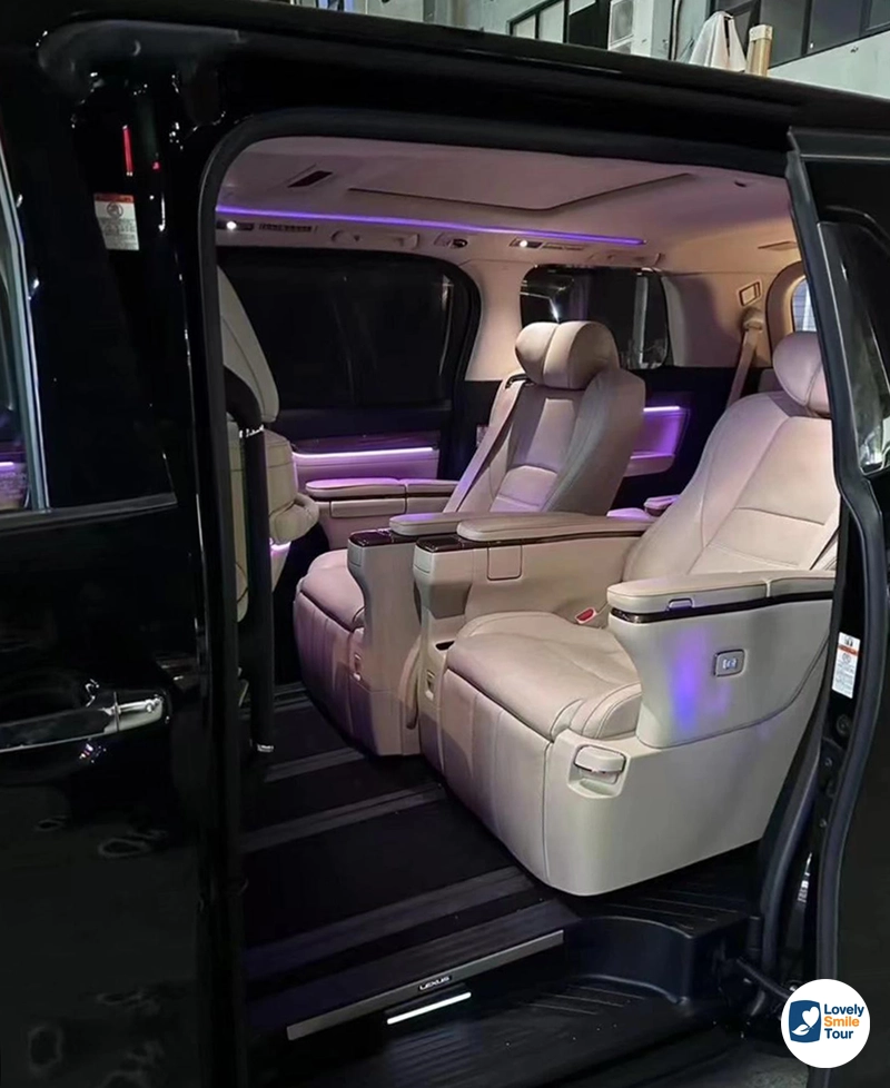 รถเช่าพร้อมคนขับ ฮ่องกง Alphard เบาะใหญ่ นั่งสบาย