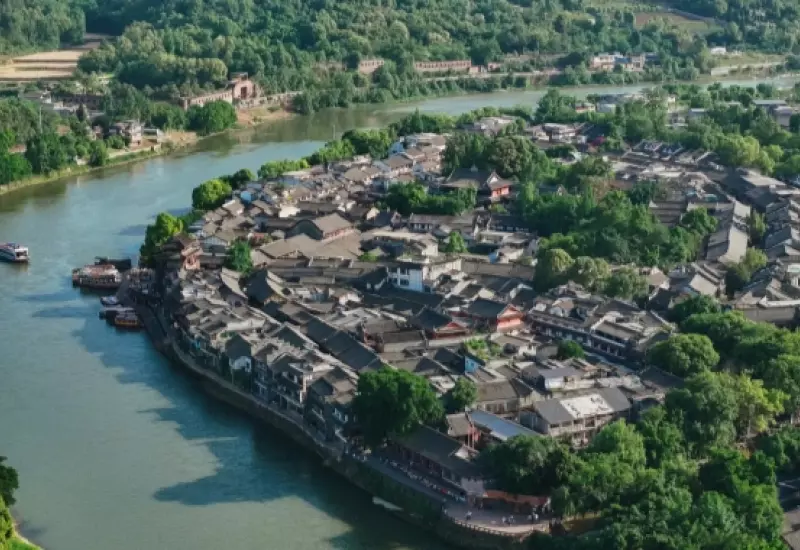 รีวิว เมืองโบราณหวงหลงซี สัมผัสเสน่ห์จีนพันปี 2 เมืองโบราณหวงหลงซี ในทัวร์จีน