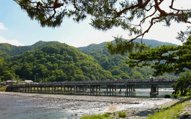 5 เหตุผลที่ต้องไป ป่าไผ่อาราชิยามะ จุดหมายที่ห้ามพลาด 4 togetsukyo bridge kyoto trip